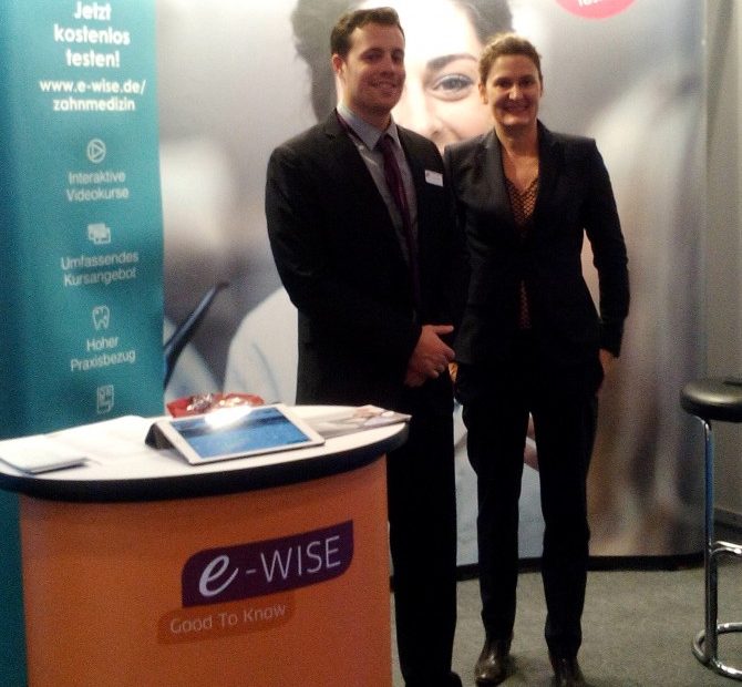 E-WISE auf den id infotagen dental in Frankfurt